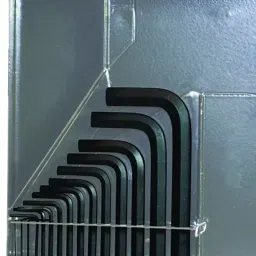 Bondhus ProGuard Allen Hex Key in Metal Box Short Type Protanium Steel 0.028 to 5/8 inch Size, 12339 (Set of 18) image 3