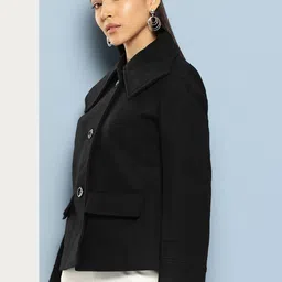 Chemistry Shoulder Tabs Overcoat image 3