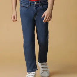 Tales & Stories Denim Solid Slim Fit Jeans - Blue-picture-17