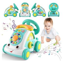 SANJARY Busy Activity Cube + Musical Phone Car steering for Babies & Toddlers for kids color design may vary-picture-4