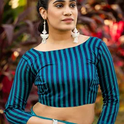 KALINI Silk Blend Taant Saree image 2