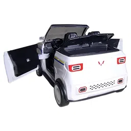 Sanjary Police Patrol Friction Van for Kids Door Both Sides Manual Open for kids color design may vary image 3