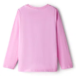 Honeyhap Premium 100% Cotton Knit Full Sleeves Night Suit With Bio Finish & Text Print - Pirouette image 3