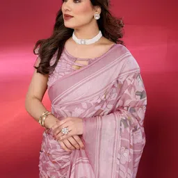 Mitera Floral Printed Saree image 4