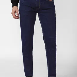Peter England Casuals Men Navy Blue Slim Fit Jeans image 1