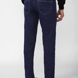 Peter England Casuals Men Navy Blue Slim Fit Jeans image 3