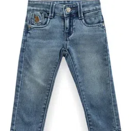 U.S. Polo Assn. Kids Blue Solid Jeans-picture-34