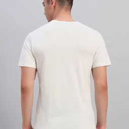 SWAGNOX Men Graphic Printed Round Neck Cotton Regular Fit T-shirt image 5