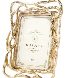 Gibox Gold Aluminium Photo Frame image 1