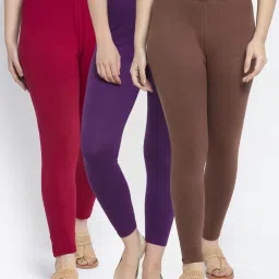 Gracit Multicolor Regular Fit Leggings image 1