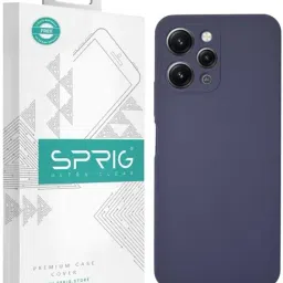 Sprig Back Cover for REDMI 12 (Blue)-picture-38