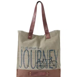 Mona B Brown Large Tote Bag image 2