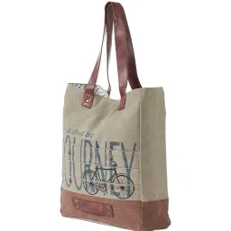 Mona B Brown Large Tote Bag image 1