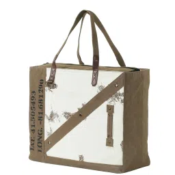 Mona B Brown Large Tote Bag image 5