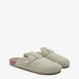 LUNA BLU by Westside Sage Suede Slip-On Sandals image 1