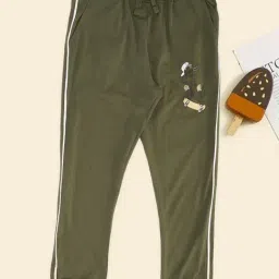 Pantaloons Junior Boys Aspen Green Printed Joggers-image-96