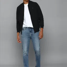Allen Solly Black Cotton Regular Fit Jacket image 5