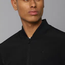 Allen Solly Black Cotton Regular Fit Jacket image 4