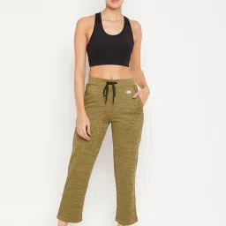 Clovia Yellow Active Track Pants image 4