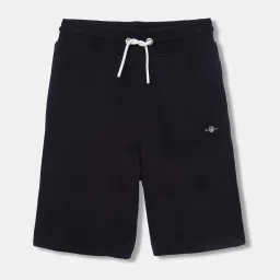 Gant Kids Navy Logo Shorts image 1