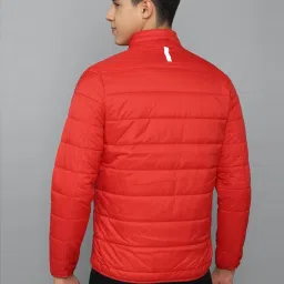 Allen Solly Red Cotton Regular Fit Quilted Jacket image 2