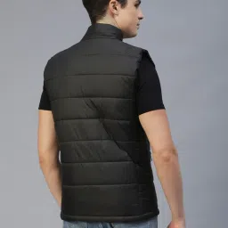 Rigo Black Regular Fit Puffer Jacket image 2