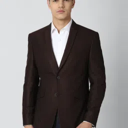 Van Heusen BrownSkinny Fit Blazer image 1