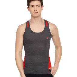 Dollar Bigboss Multicolor Sleeveless Solid Vests (Pack of 3) image 2