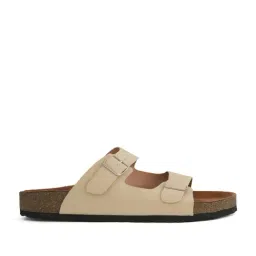 Mozafia Women's Pink Slides image 3