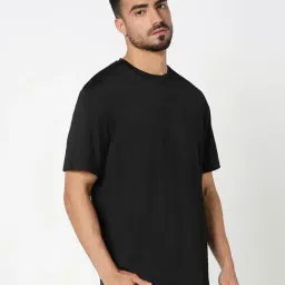 R&B Black Regular Fit T-Shirt image 4
