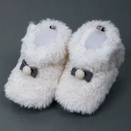 Baby Moo Kids Cream Regular Fit Booties-image-33