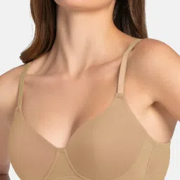 Amante Beige Full Coverage T-Shirt Bra image 4