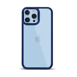 GRIPP Clarion Clear Protection Transparent Back Case for Apple iPhone 14 Pro - Blue image 3