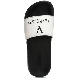 Van Heusen Men's White Slides image 3