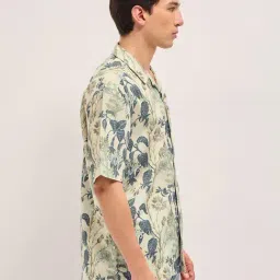 The Bear House Multi-Color Floral Regular Fit Shirt image 3