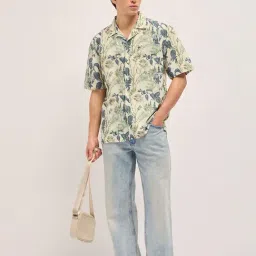 The Bear House Multi-Color Floral Regular Fit Shirt image 4