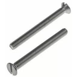 RS PRO Machine Screw M4x40 mm Stainless Steel Slot Countersunk, 9141668 (Bag of 100 pcs)-image-65