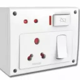 Goldmedal 09186-ESSENZA 6 In 1 S.S. Combined with Fuse, Indicator, Junction Box & Safety Shutter (Pack of 2)-picture-20