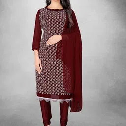 Maroosh Ethnic Motifs Embroidered Unstitched Dress Material-image-41