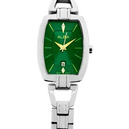 Alba Women Dial & Stainless Steel Bracelet Style Straps Analogue Motion Powered Watch AH7AU9X1-picture-44
