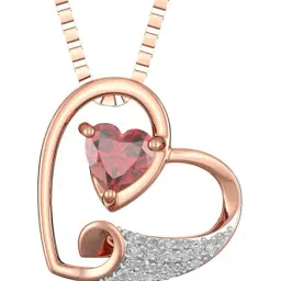 Joyalukkas Pride 18 kt Gold & Diamond Pendant with Chain-picture-14