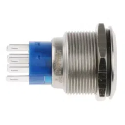 RS PRO Illuminated Push Button Switch Momentary 22.2 mm DPDT Red LED 250 V AC, 1759284 image 5