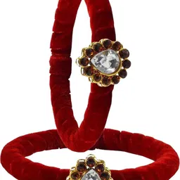 Vidhya Kangan Women Red Bangle image 2