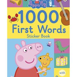 penguin random house Peppa Pig 1000 First Words Sticker Book by Ladybird - English-picture-15