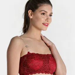 Deevaz Women Self Design Full Coverage Lightly Padded Bra image 4