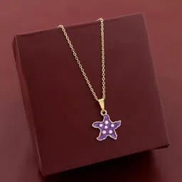 SZN Set Of 2 Stainless Steel Gold-Plated Necklaces And Chains image 3