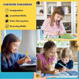 PLUSPOINT Set of 3 BPA Free Scrapbook Activity Toys and Games image 4