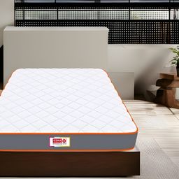 USHA SHRIRAM White & Grey Orthopedic Quilted Queen Size Mattress-picture-32