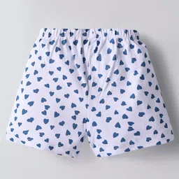 OHMS Single Jersey Knit Above Knee Length Shorts With Sea Life & Heart Print Pack Of 5 - Multicolour image 5