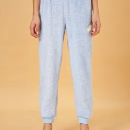 Dreamz by Pantaloons Blue Embroidered Joggers image 1